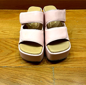 Ροζ πλατφορμες ανατομικες size 38