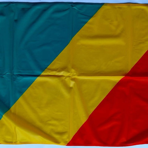 Congo Flag used 108x68 centimeters