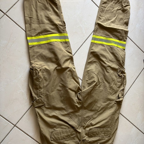 Seasonal firefighter set with jacket and pants