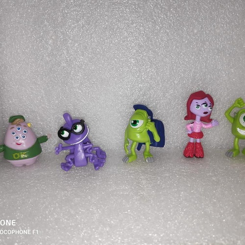 Monsters University Disney Pixar collectible figure set of 11 like new