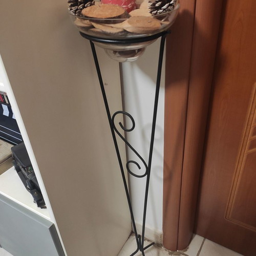 Candle holder and flower stand used
