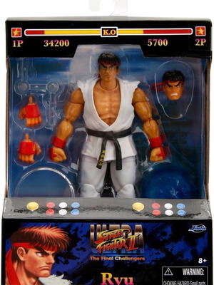 Street Fighter Ryu Jada Toys φιγούρα δράσης καινούργια