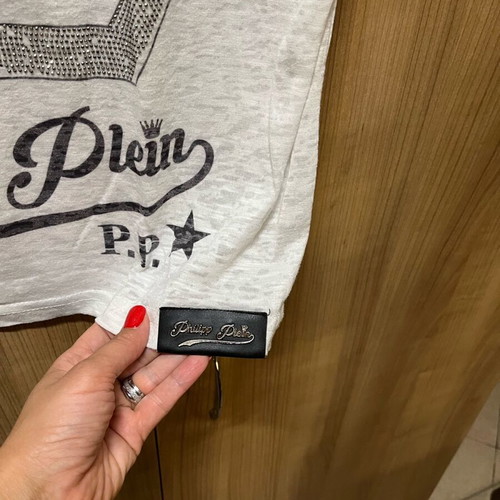 Philipp Plein men's t-shirt size M white new