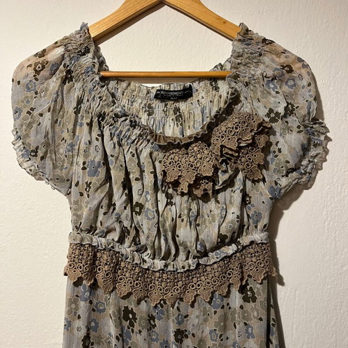 Rinascimento dress gray multicolor size S used