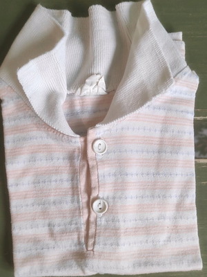 Vintage baby polo shirt used, cotton, 9-12 months