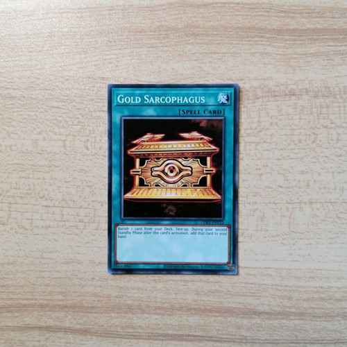 Yu-Gi-Oh! Gold Sarcophagus Spell Card Near Mint