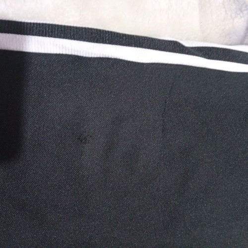 Adidas tracksuit pants used, shiny, for 11-12 years old, black
