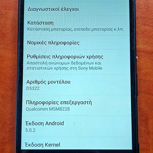 Sony Xperia T2 Ultra Dual smartphone used, 8GB