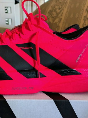 Adidas adizero pro 4 new red athletic shoes size 43.5