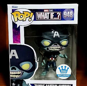 Funko POP! WHAT IF...? Zombie Captain America Exclusive