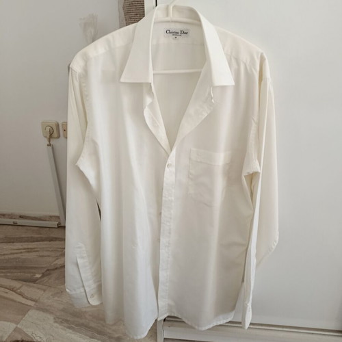 Christian Dior men's dress shirt like new, beige, size 41