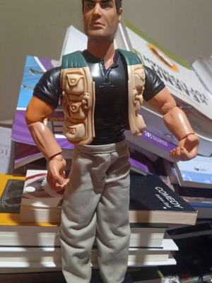 Vintage Hasbro The Trapper figure used