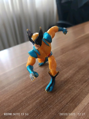 Wolverine Marvel figure used, 10cm height with Marvel stamp