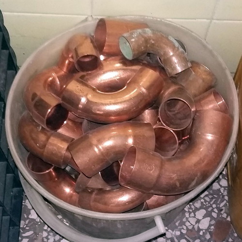 HEATING PLUMBING MATERIALS - (NOT SCRAP - NOT BY THE KILO)