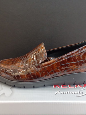 Relax Anatomic women's shoes, brown, size 37, leather