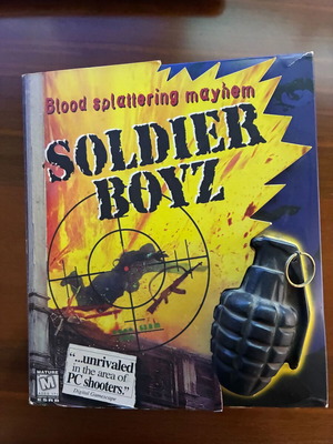 Soldier Boyz Big Box PC game like new, English release