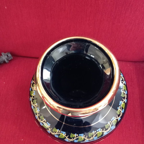 Vintage porcelain amphora vase from the 70s, like new