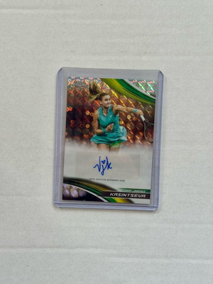 Κάρτα 2025 Topps Chrome Tennis Victoria Jimenez Kasintseva Geometric αυτόγραφο καινούργιο