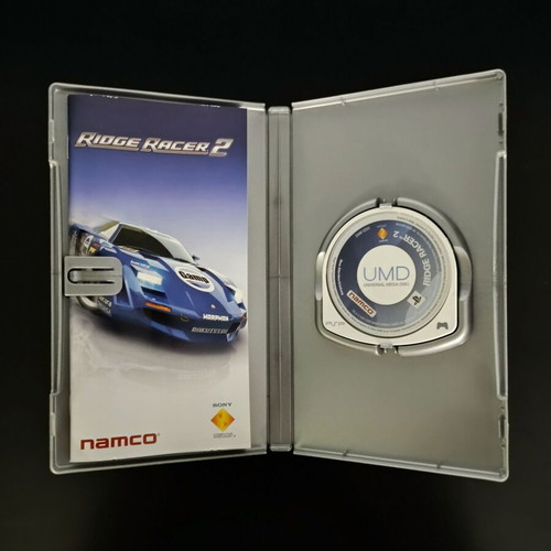 Ridge Racer 2 PSP game used, Platinum edition