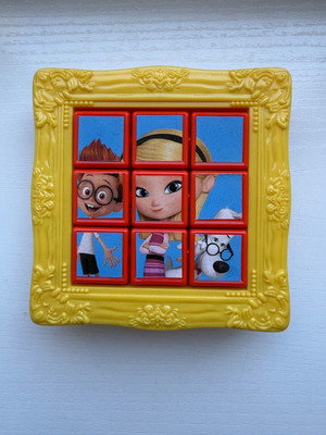 Φιγούρες McDonald’s Happy Meal Mr Peabody and Sherman μεταχειρισμένες, 2014, 2 τεμάχια