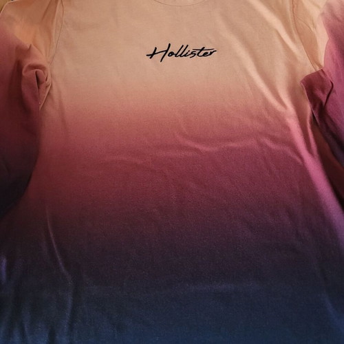 Hollister long sleeve shirt size XL like new, multicolor