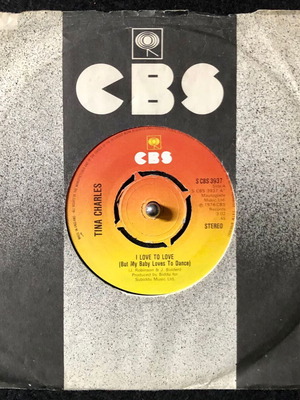 Vinyl 7" Tina Charles I Love To Love μεταχειρισμένο, single pop