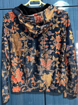 Sugarfree jacket with diamond pattern like new