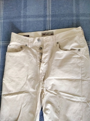 Staff λευκό denim παντελόνι W32 σαν καινούργιο