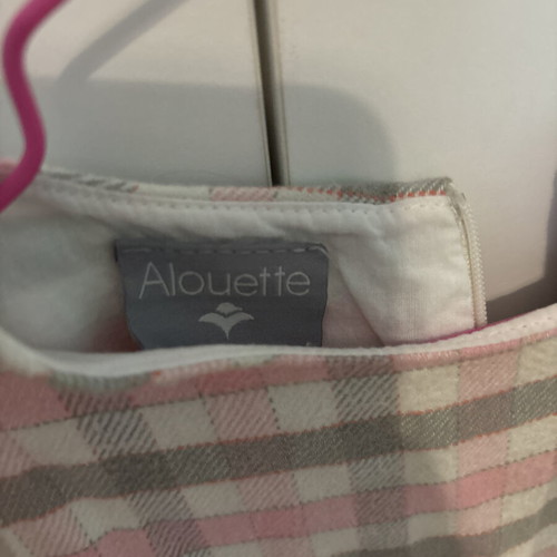 Alouette dress 3 years like new, gray and pink