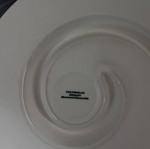White serving platter new