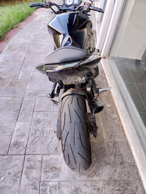 Kawasaki Z 750 like new, black road motorcycle 2008