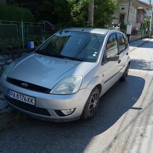 Ford Fiesta 2003 used, 1.4L, 75hp, LPG, manual, silver hatchback