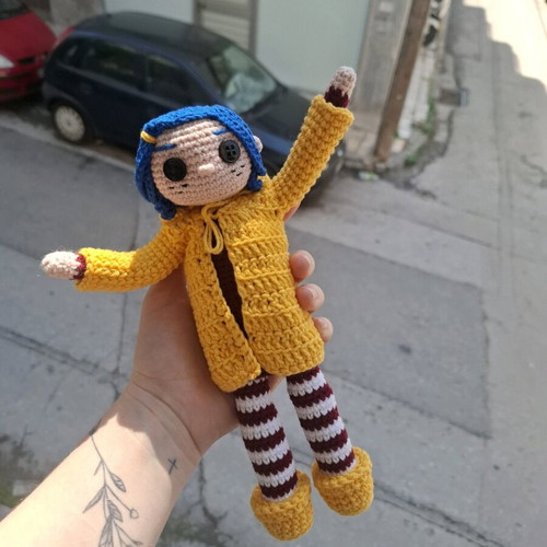 Coraline doll handmade, new