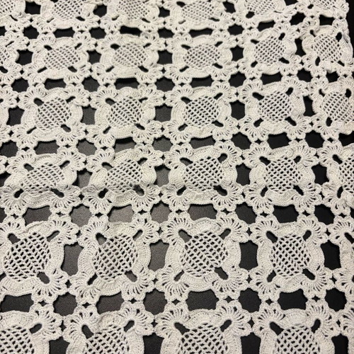 Handmade crochet doilies set of 2 pieces 36x36 cm new