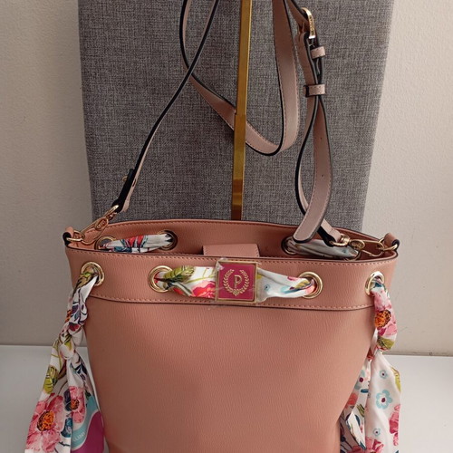 Pollini crossbody bag new, dusty apple color