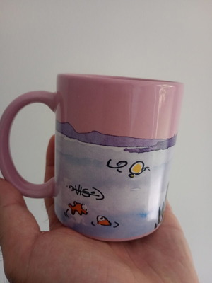 Leendert Jan Vis Visclub Paperclip mug