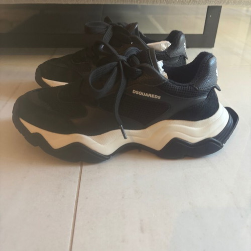 Dsquared2 Wave sneakers like new, size 39, black
