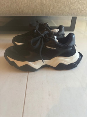Dsquared2 Wave sneakers like new, size 39, black
