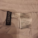 H&M terry cloth set like new, white