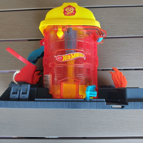 Hot Wheels Fire Station used