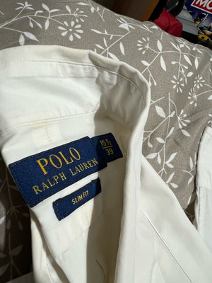 Polo shirt 39 15.5 like new, white