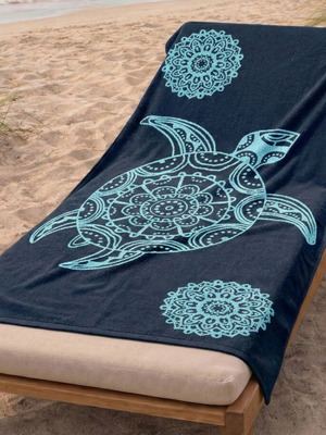 Beach towel 100% Egyptian cotton 90×170 new, premium soft