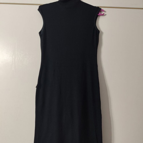 Black dress one size used