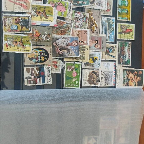 Stamp album leather, like new