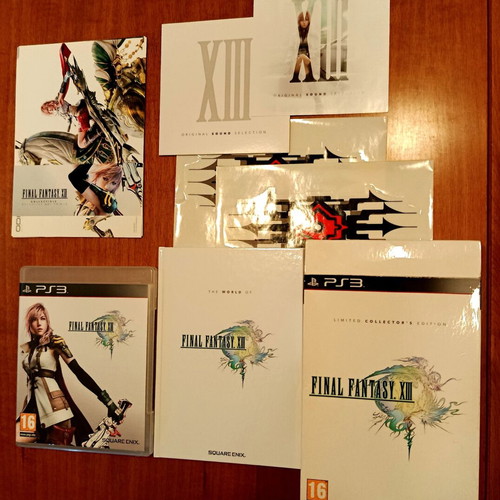Final Fantasy XIII Limited Collector's Edition PS3 game like new