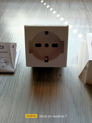 Aunics WiFi Smart Plug smart plug new, Italian standard with 3 pins