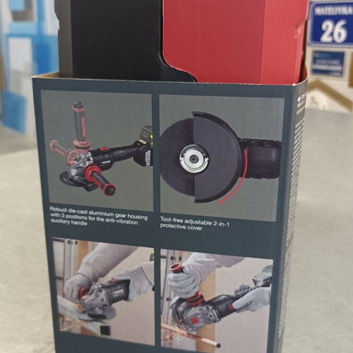 Parkside 20V Cordless Angle Grinder, brushless motor