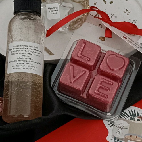Inspired Hypnotic & Si Passione Gift Set with Shower Gel, Body Scrub, Wax Melts & Car Diffuser