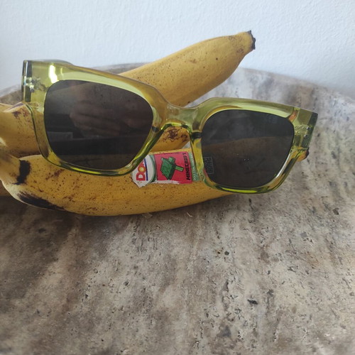 Lime Sunglasses Jack & Jones like new, green