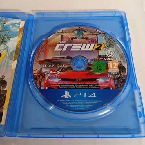 The Crew 2 PS4 racing game used